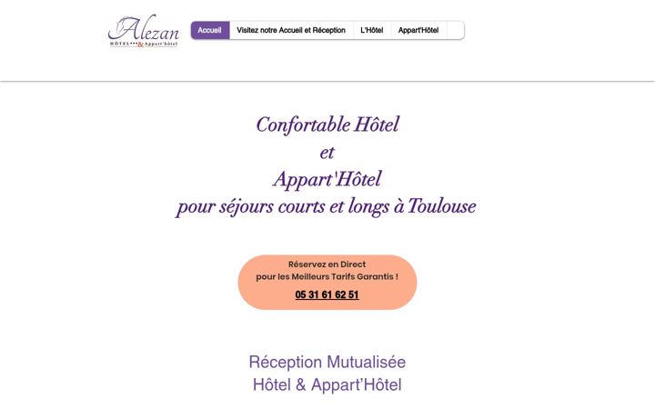 Screenshot of alezan-toulouse.com