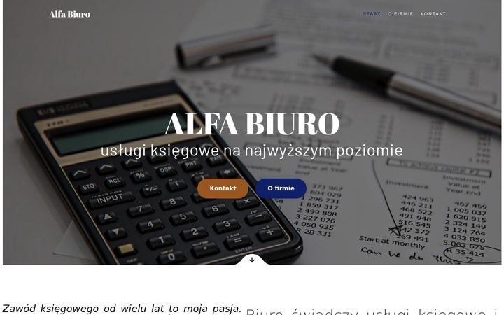 Screenshot of alfa-biuro.pl