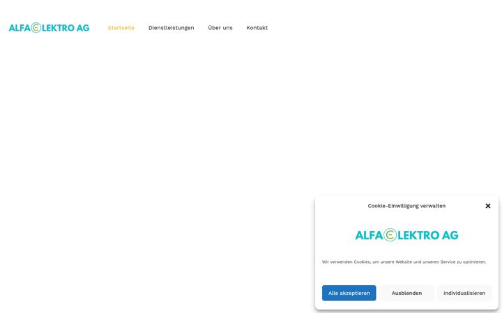 Screenshot of alfa-elektro.ch