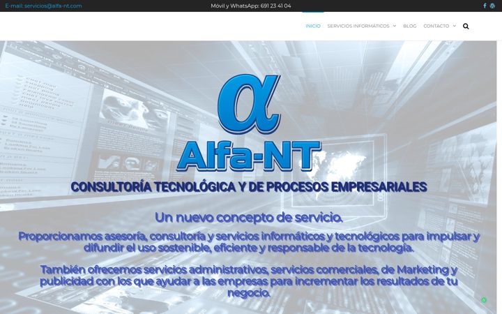 Screenshot of alfa-nt.com