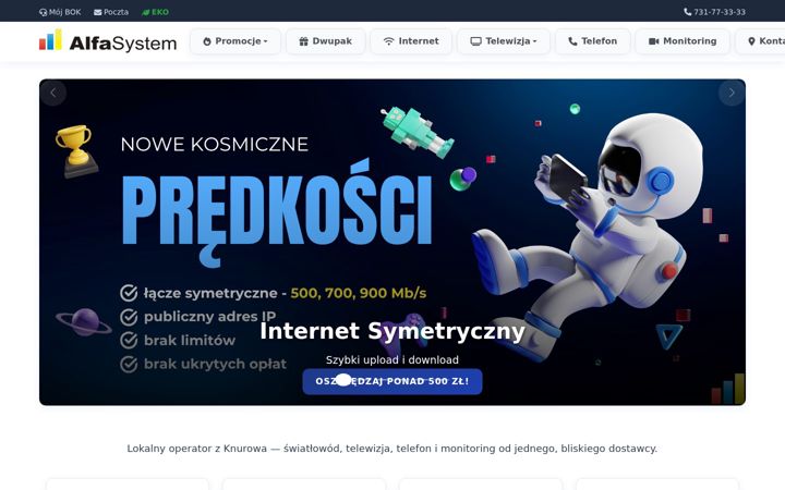 Screenshot of alfa-system.pl