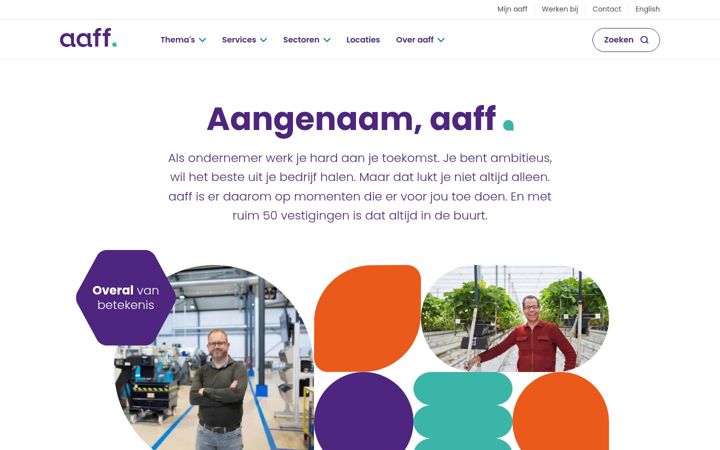 Screenshot of alfa.nl