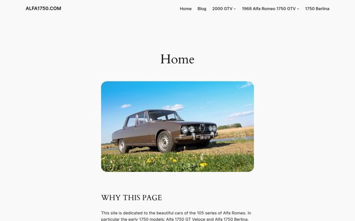 Captură de ecran a alfa1750.com