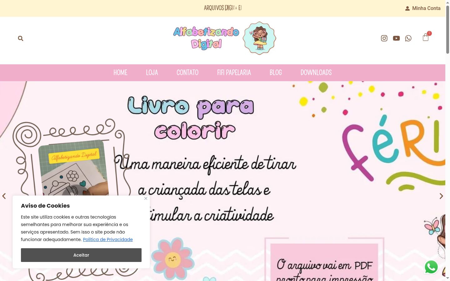 Screenshot tal-banner tal-kunsens muri qabel kwalunkwe interazzjoni
