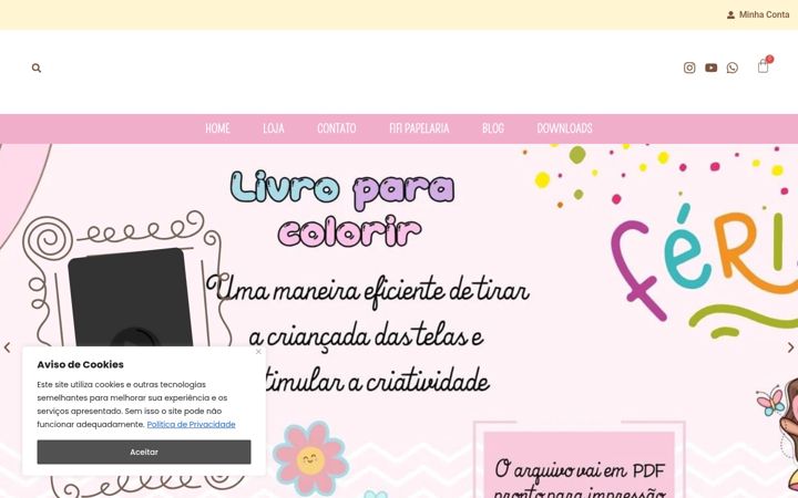 Screenshot of alfabetizandodigital.com.br