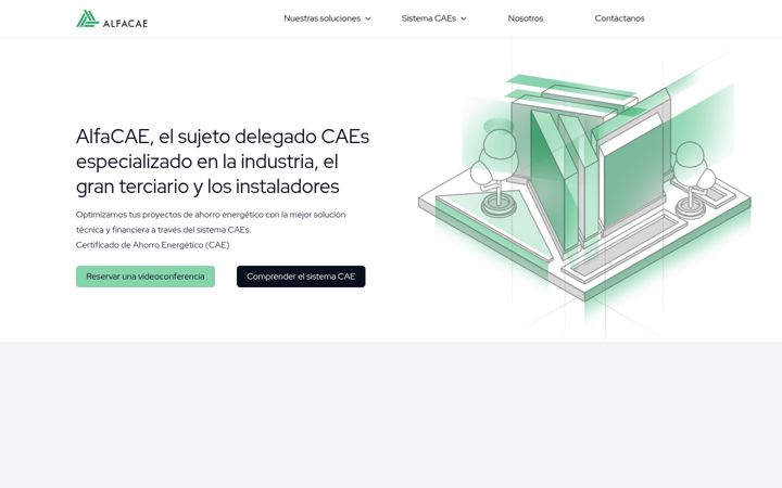 Screenshot του alfacae.es