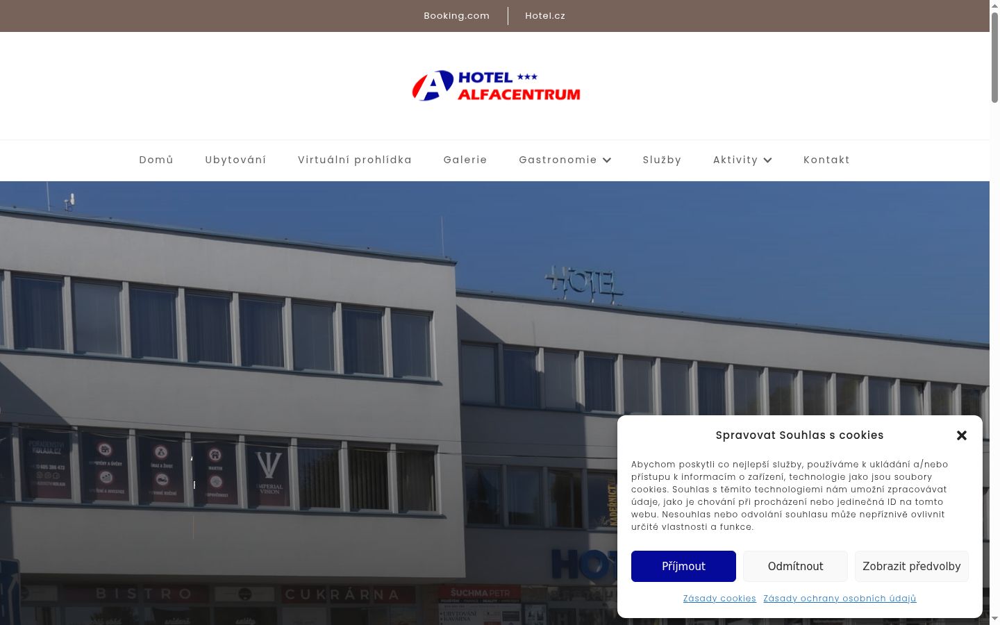 Zrzut ekranu banera zgody wyświetlanego przed jakąkolwiek interakcją