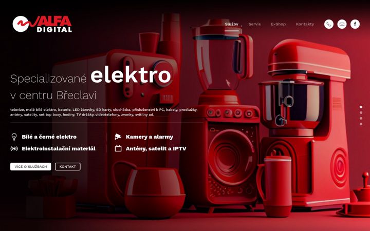 Screenshot of alfadigital.cz