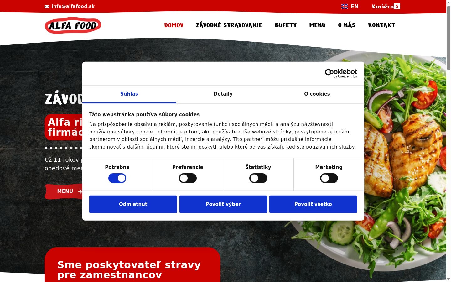 Skjermbilde av samtykkebanneret slik det vises før noen interaksjon