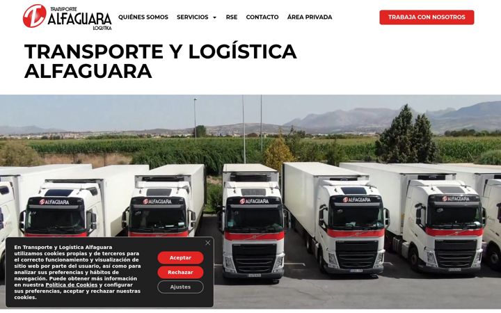 Screenshot of alfaguara.es