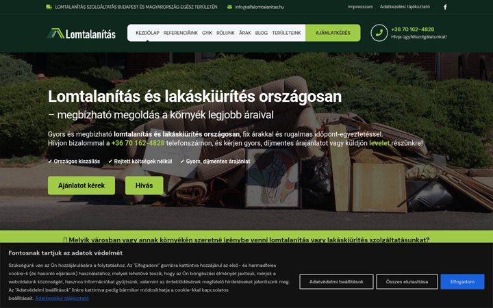 Screenshot of alfalomtalanitas.hu