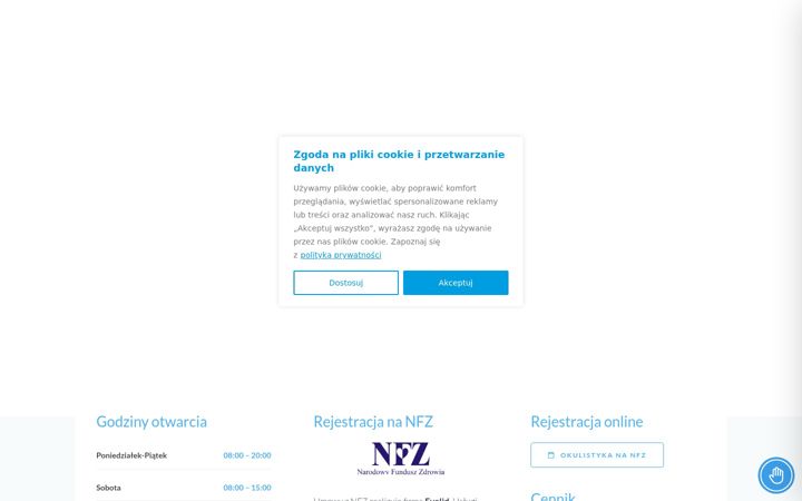 Screenshot ta' alfamedicaclinic.pl