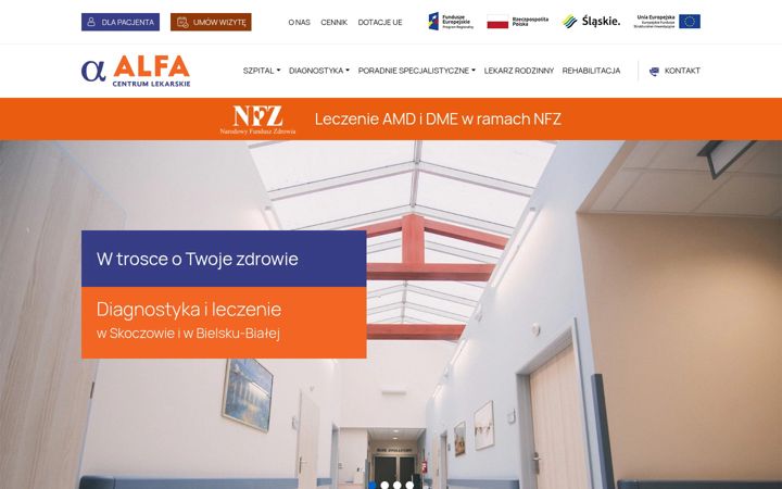 Screenshot of alfamedycyna.pl