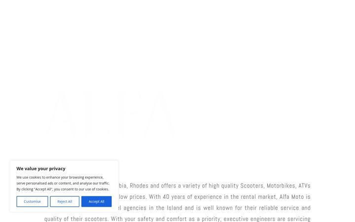 Screenshot of alfamotorhodes.com