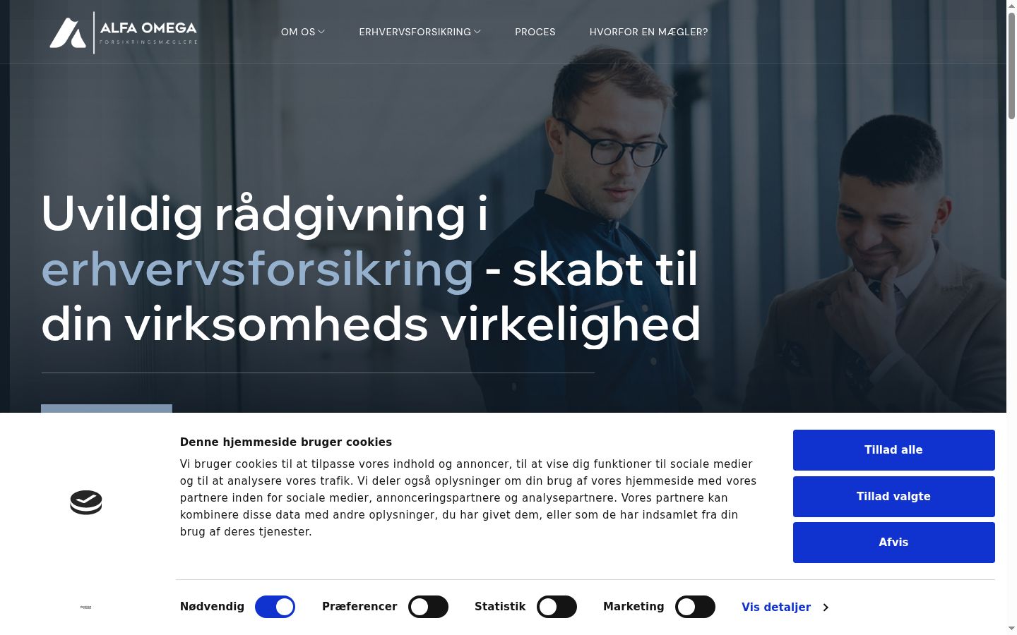 Ekraanipilt nõusolekubännerist, mida näidati enne mis tahes suhtlust