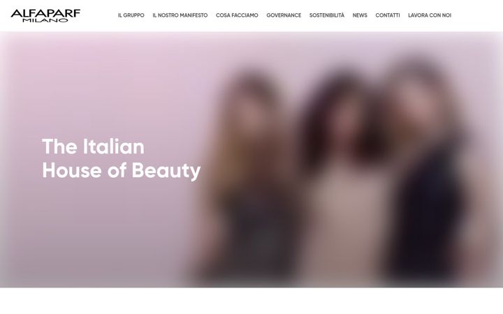 Screenshot di alfaparfmilano.com