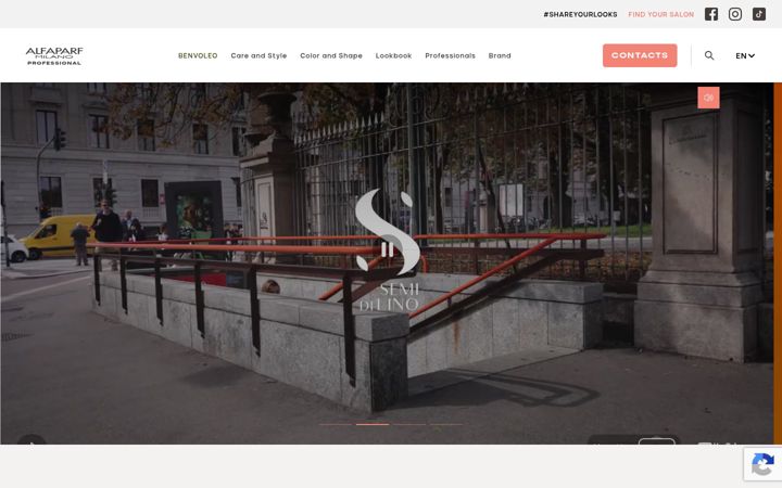 Screenshot di alfaparfmilanopro.com