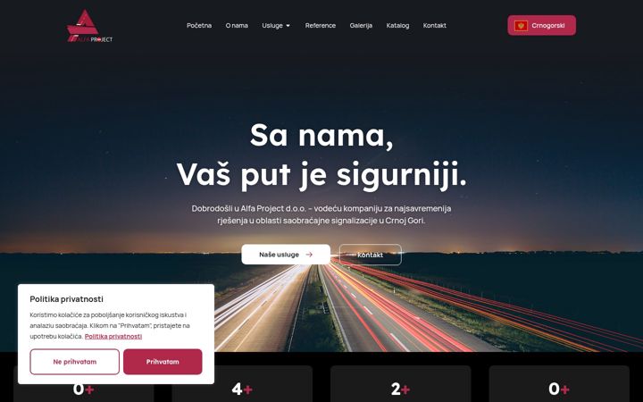 Screenshot of alfaproject.me