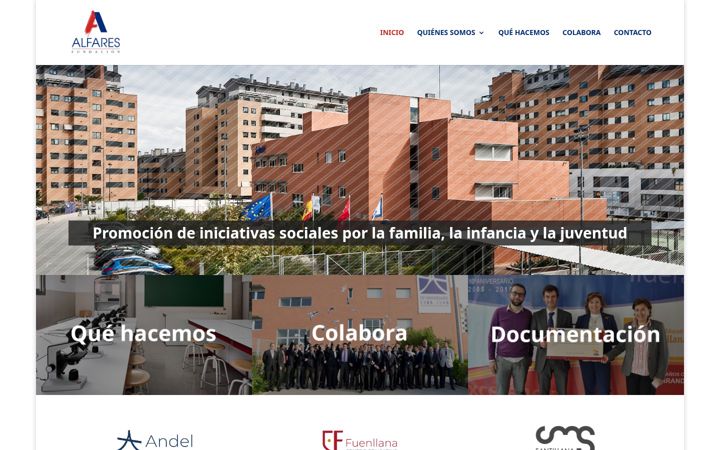 Screenshot of alfares.org