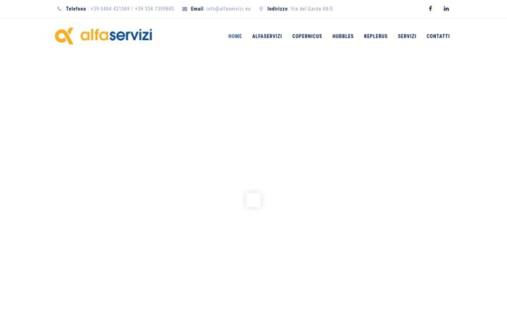 Screenshot of alfaservizi.eu