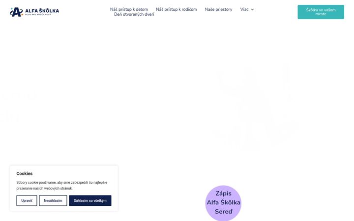 Screenshot of alfaskolka.sk