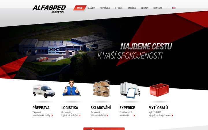 Screenshot of alfasped.cz