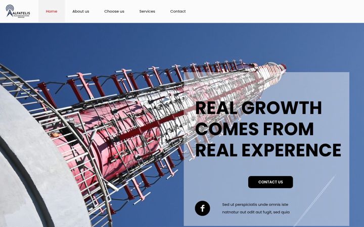 Screenshot of alfatelis.com