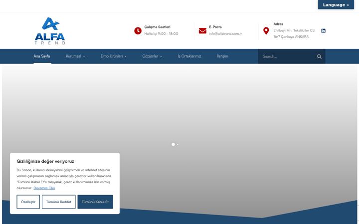 Screenshot van alfatrend.com.tr
