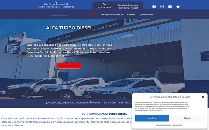 Screenshot van alfaturbo.com.br