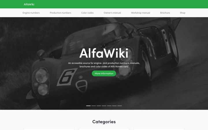 Screenshot of alfawiki.nl