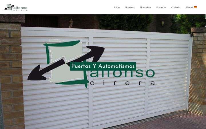 Screenshot of alfcirera.com