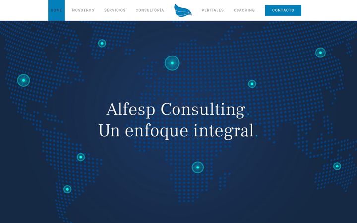 Screenshot von alfesp-consulting.es