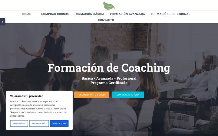 Screenshot von alfesp-formacion.es