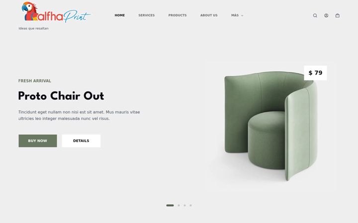 Screenshot of alfhaprint.com