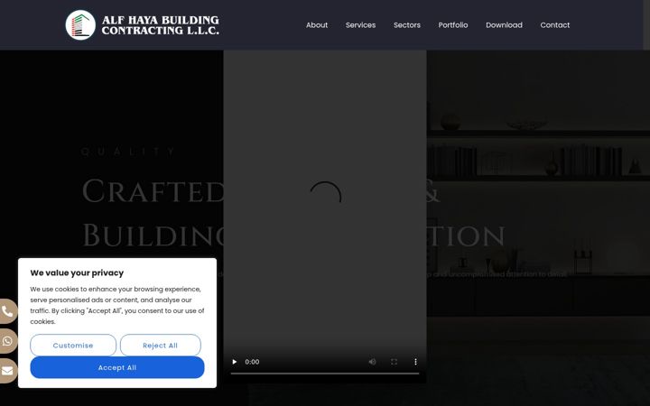 Screenshot of alfhaya.com