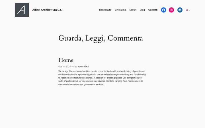 Screenshot of alfieri.pro