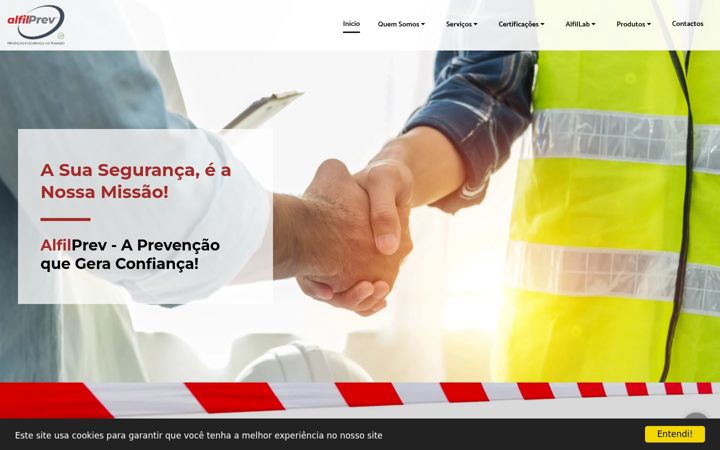 Screenshot of alfilprev.pt