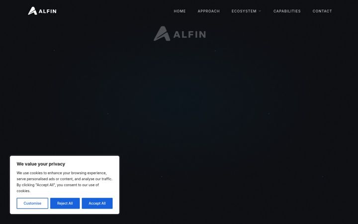Screenshot of alfintechs.com
