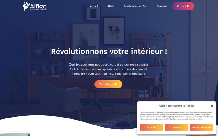 Screenshot of alfkat.com