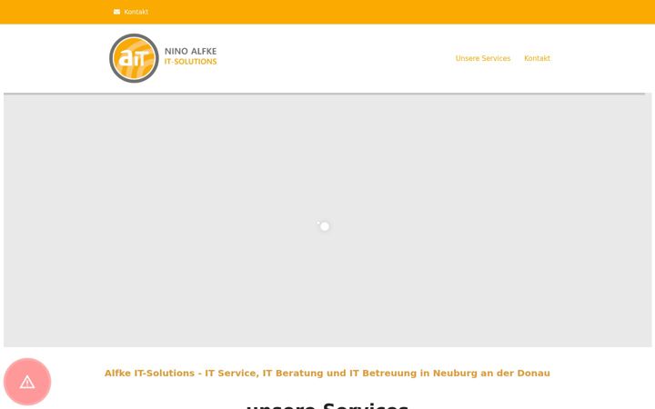 Screenshot of alfke-it.de
