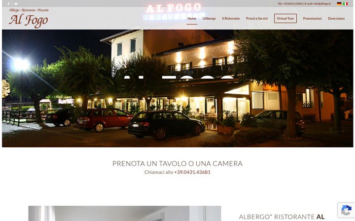 Screenshot di alfogo.it