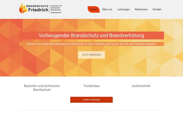 Screenshot of alfons-friedrich-brandschutz.de