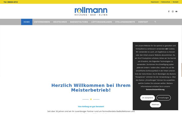 Screenshot of alfons-rollmann.de
