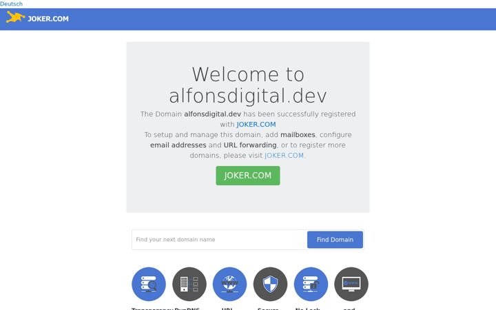 Screenshot of alfonsdigital.dev