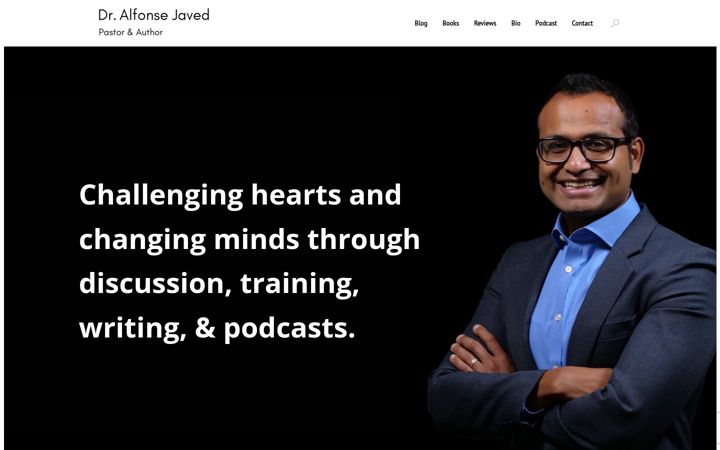 Screenshot of alfonsejaved.com