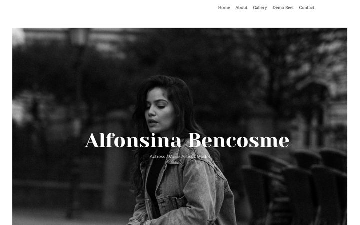 Екранна снимка на alfonsinabencosme.com
