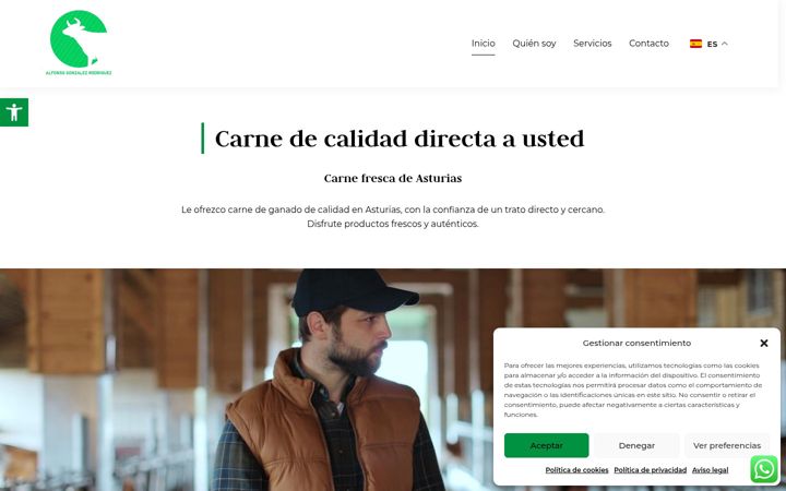 Screenshot of alfonso-gonzalez-rodriguez.com