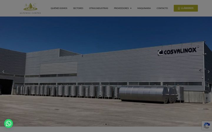 Screenshot of alfonsoc.es