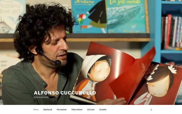 Screenshot of alfonsocuccurullo.it