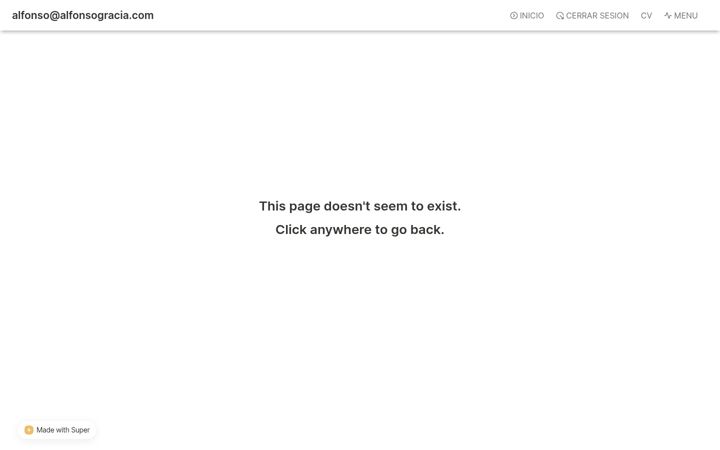 Screenshot of alfonsogracia.com